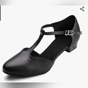 Low Heel Dance, Character, Costume, Vintage-Style T-Strap Shoes Shoes MSRP $36